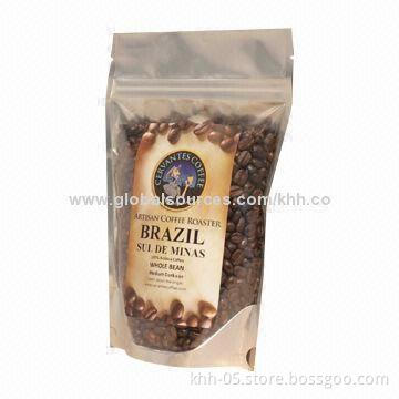 Zipper Pouch, Used for Food Packing, Customized Sizes and Printing are Accepted
